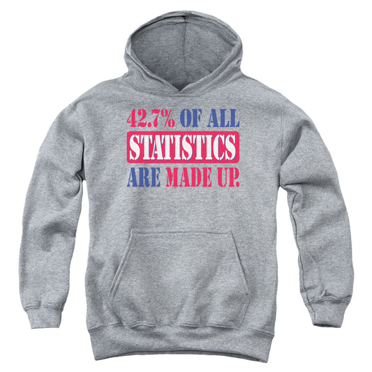 Statistics-youth Pull-over Hoodie - Heather