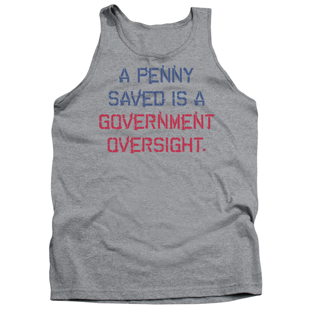 A Penny Saved - Adult Tank - Athletic Heather