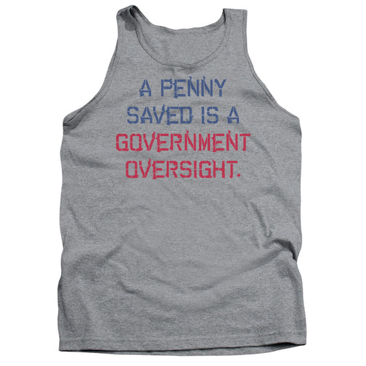 A Penny Saved - Adult Tank - Athletic Heather