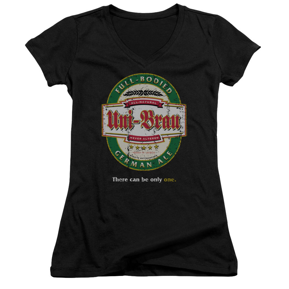 Uni - Junior V-neck - Black