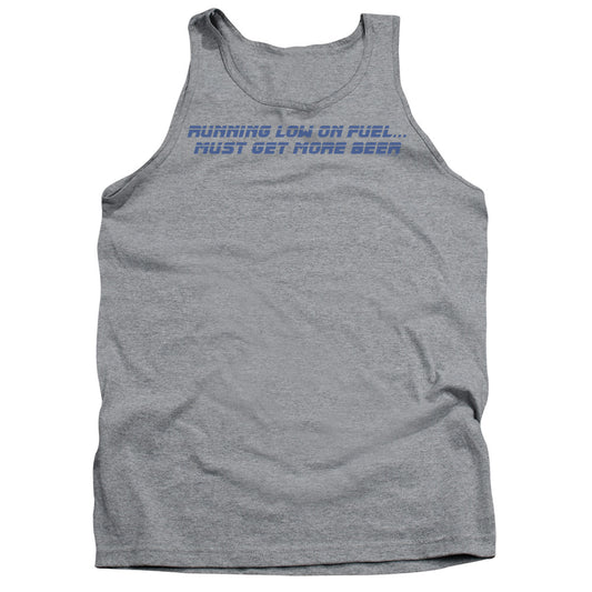 Running Low On Fuel - Adult Tank - Athletic Heather