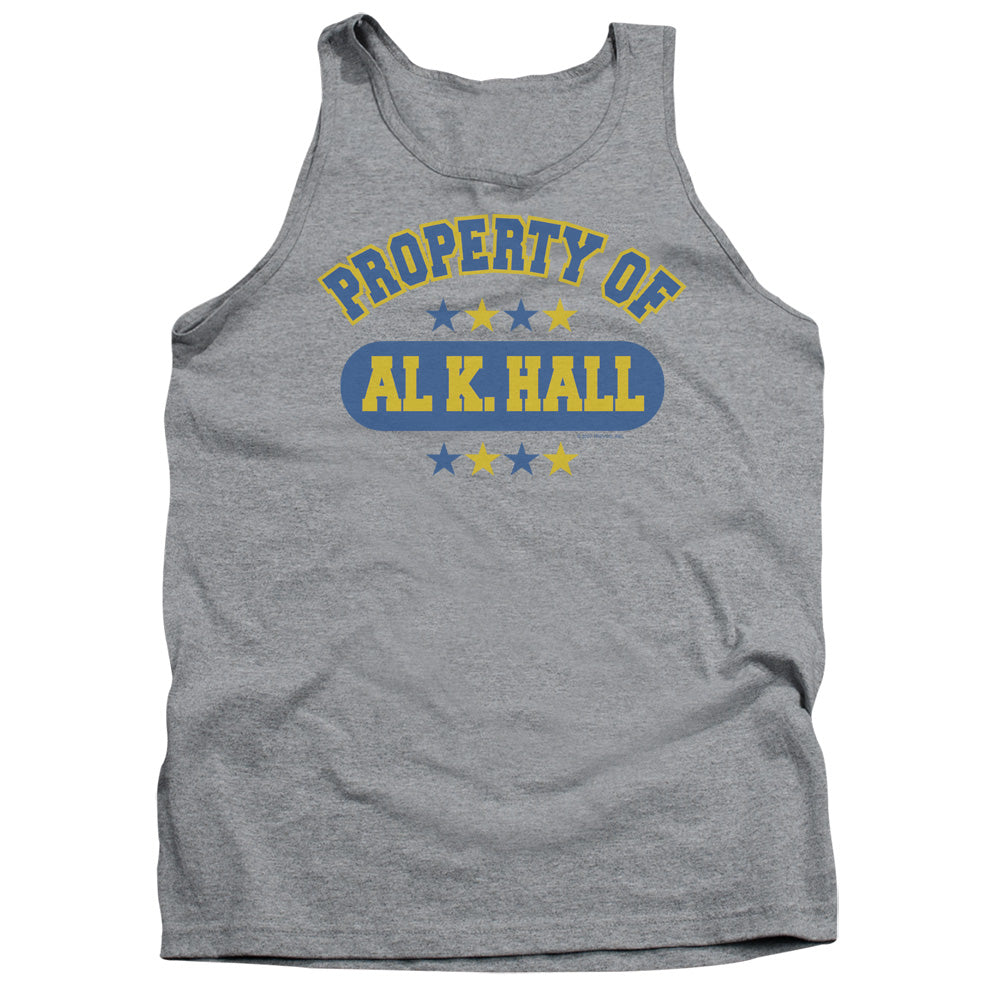 Property Of Al K. Hall - Adult Tank - Athletic Heather