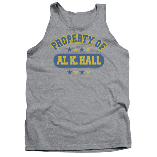 Property Of Al K. Hall - Adult Tank - Athletic Heather