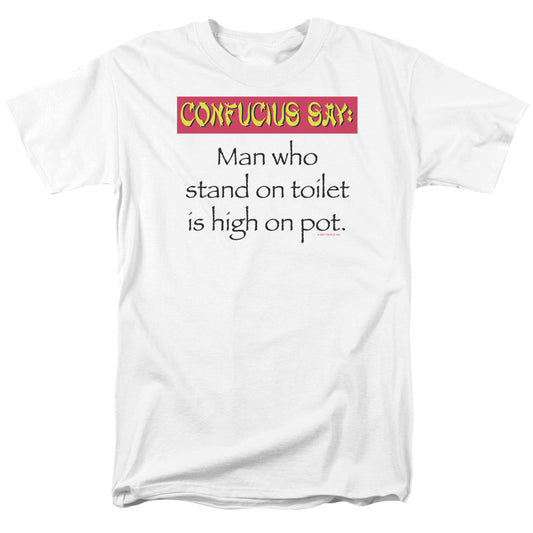 Confucius - Short Sleeve Adult 18 - 1 - White T-shirt