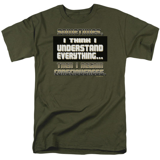 I Understand Everything - Short Sleeve Adult 18 - 1 - Military Green T-shirt