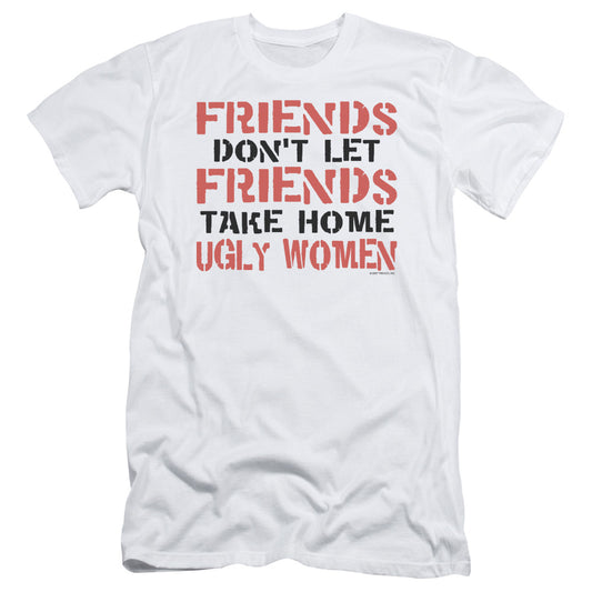 Friends...ugly Women - Short Sleeve Adult 30 - 1 - Athletic Heather T-shirt