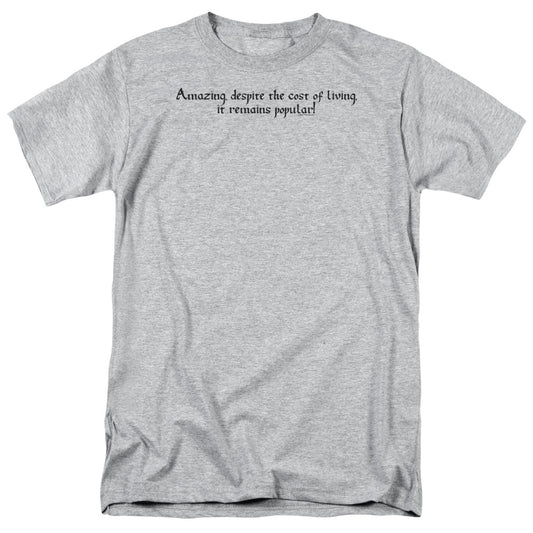 Cost Of Living - Short Sleeve Adult 18 - 1 - Athletic Heather T-shirt