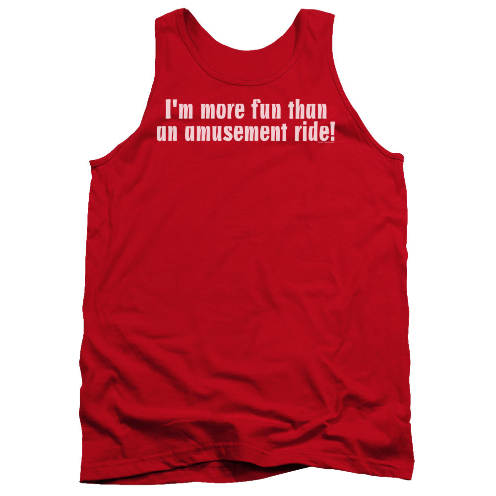 Amusement Ride - Adult Tank - Red