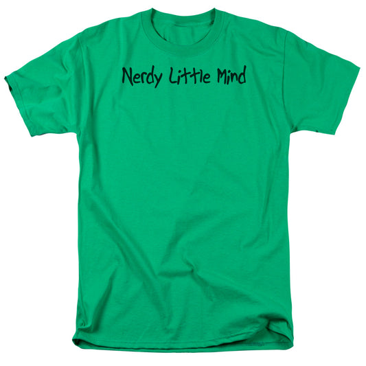 Nerdy Little Mind - Short Sleeve Adult 18 - 1 - Kelly Green T-shirt