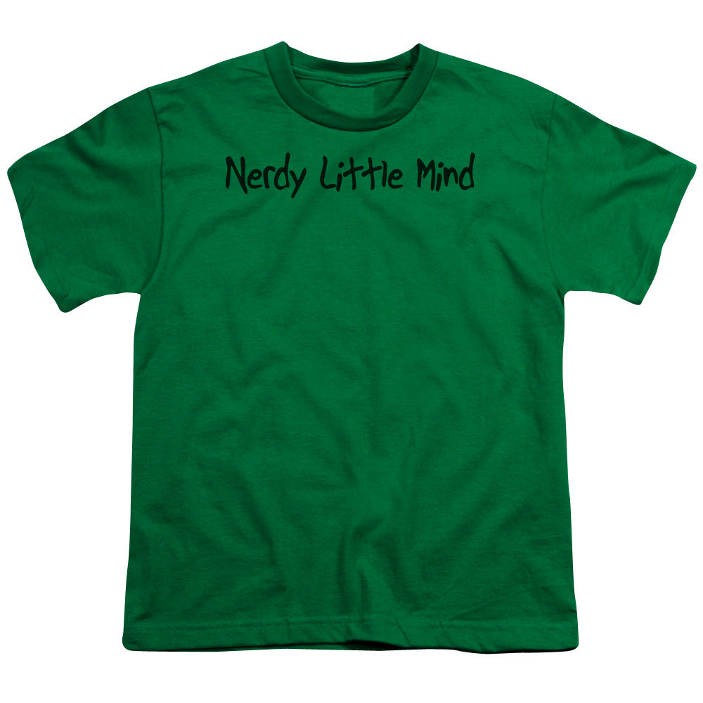 Nerdy Little Mind - Short Sleeve Youth 18 - 1 - Kelly Green T-shirt