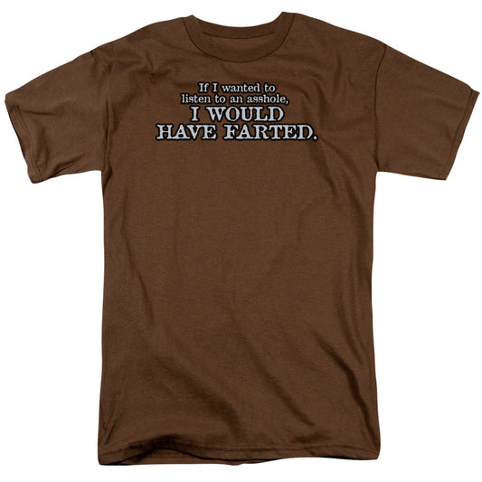 If I Wanted To Listen - Short Sleeve Adult 18 - 1 - Coffee T-shirt