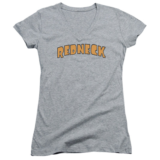 Redneck - Junior V-neck - Athletic Heather