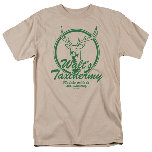 Walts Taxidermy - Short Sleeve Adult 18 - 1 - Sand T-shirt