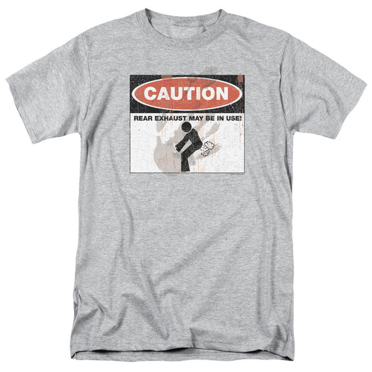 Caution - Short Sleeve Adult 18 - 1 - Athletic Heather T-shirt