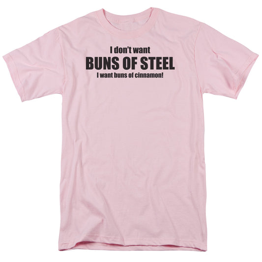 Buns Of Cinnamon - Short Sleeve Adult 18 - 1 - Pink T-shirt