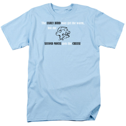 Early Bird - Short Sleeve Adult 18 - 1 - Light Blue T-shirt