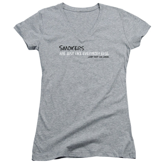 Smokers - Junior V-neck - Athletic Heather