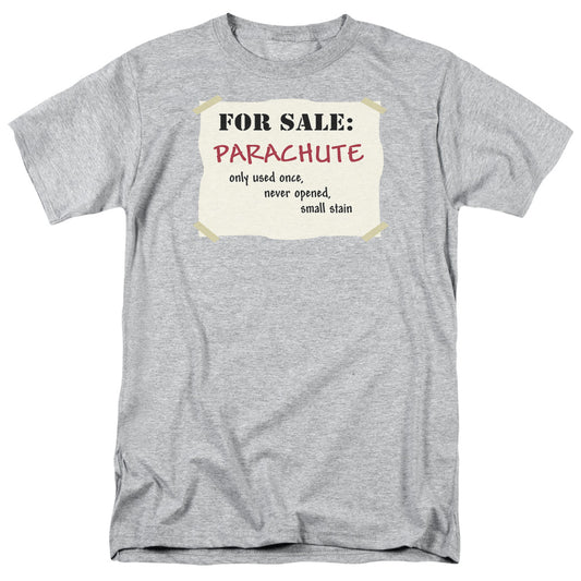 Parachute For Sale - Short Sleeve Adult 18 - 1 - Athletic Heather T-shirt