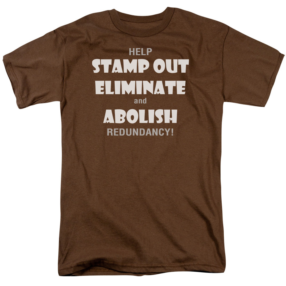 Redundancy - Short Sleeve Adult 18 - 1 - Coffee T-shirt
