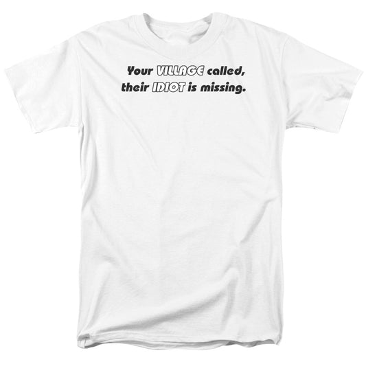 Your Village Called - Short Sleeve Adult 18 - 1 - White T-shirt