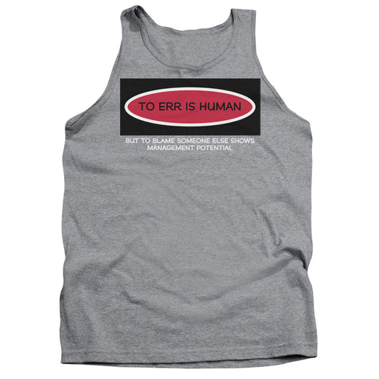 Management Potential - Adult Tank - Athletic Heather
