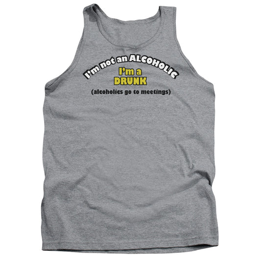 Not An Alcoholic - Adult Tank - Athletic Heather