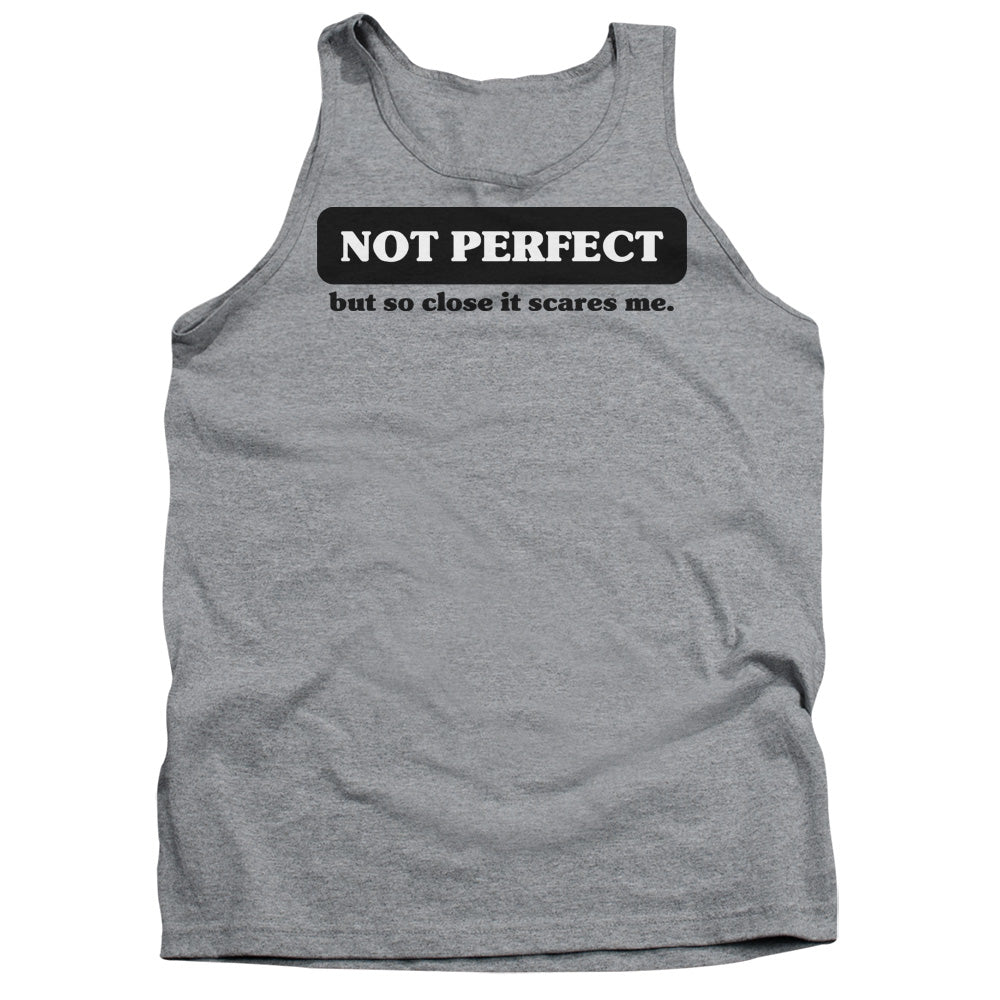Not Perfect - Adult Tank - Athletic Heather