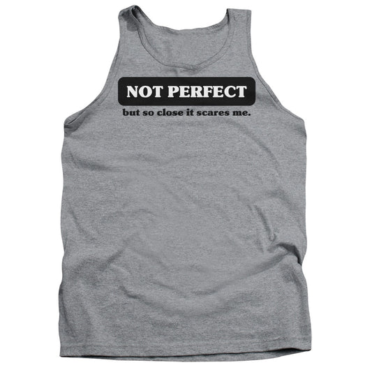 Not Perfect - Adult Tank - Athletic Heather
