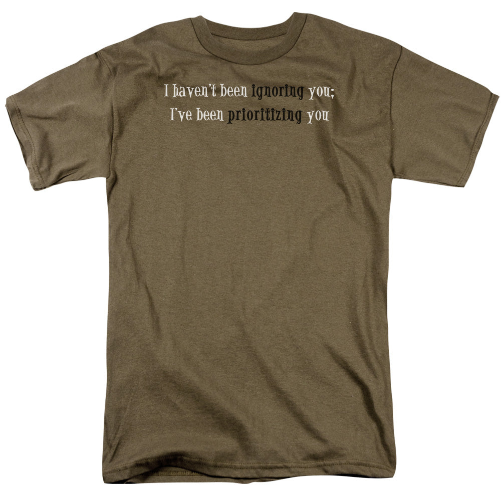 Prioritizing You - Short Sleeve Adult 18 - 1 - Safari Green T-shirt