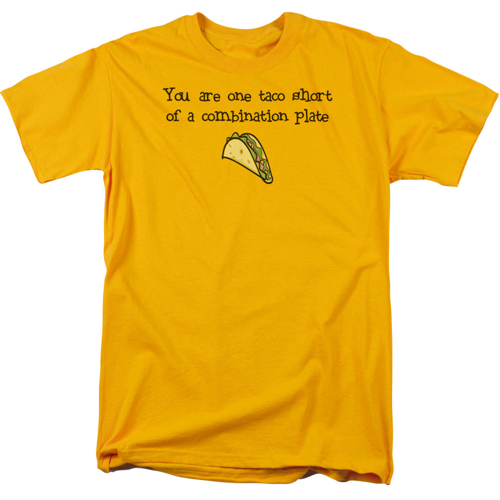 One Taco Short - Short Sleeve Adult 18 - 1 - Gold T-shirt