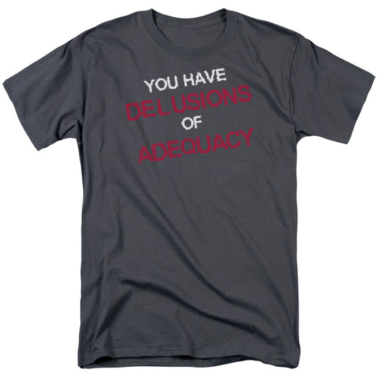 Delusions Of Adequacy - Short Sleeve Adult 18 - 1 - Charcoal T-shirt