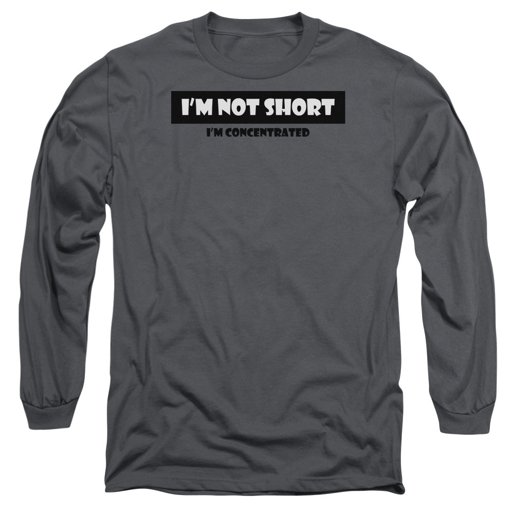 Not Short - Long Sleeve Adult 18 - 1 - Charcoal T-shirt