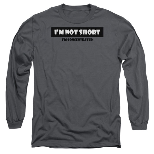 Not Short - Long Sleeve Adult 18 - 1 - Charcoal T-shirt