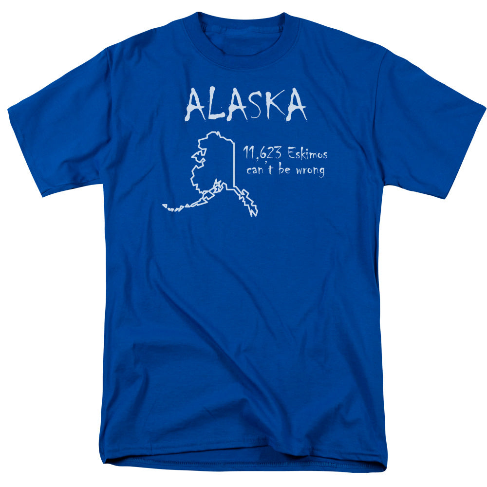 Alaska - Short Sleeve Adult 18 - 1 - Royal Blue T-shirt