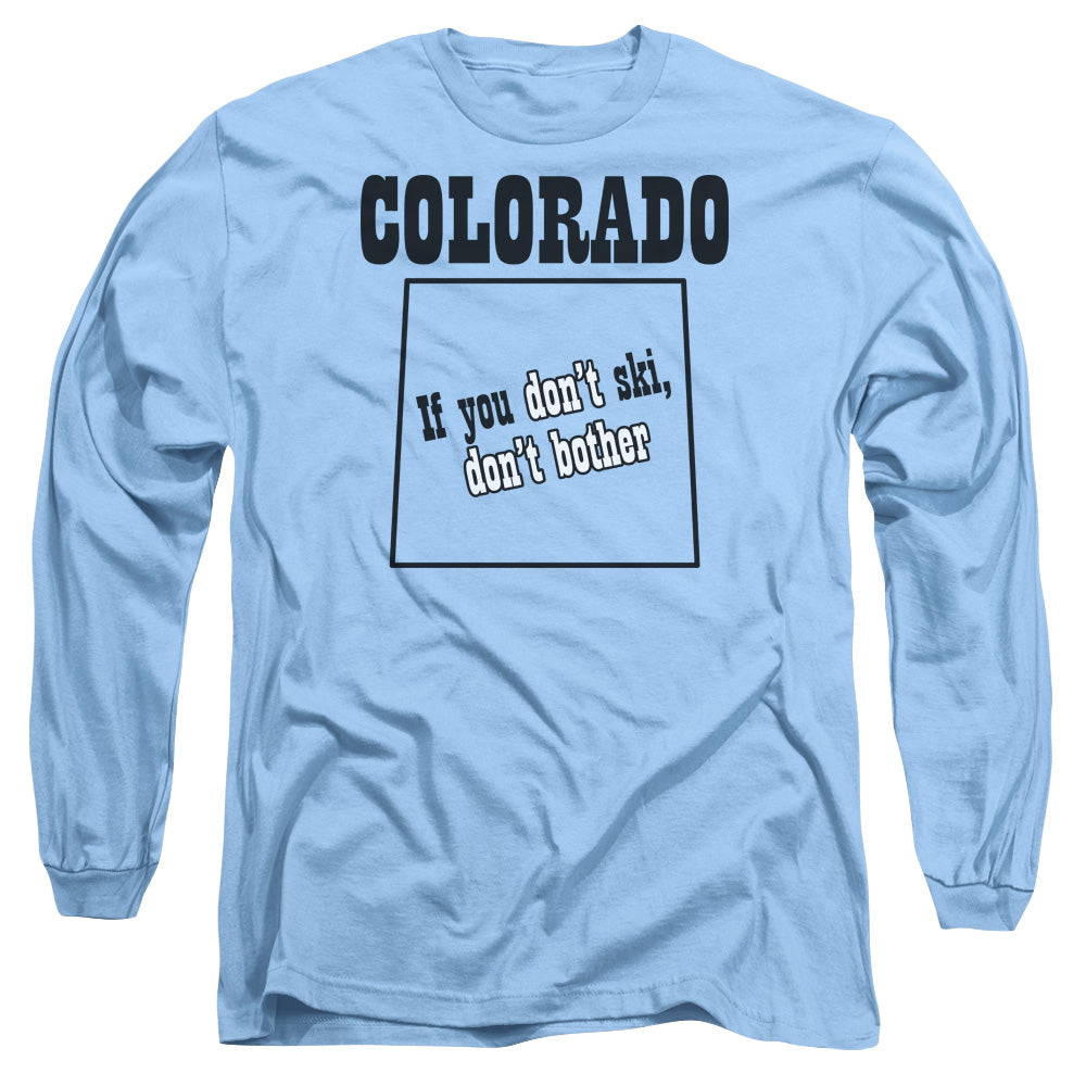 Colorado - Long Sleeve Adult 18 - 1 - Carolina Blue T-shirt
