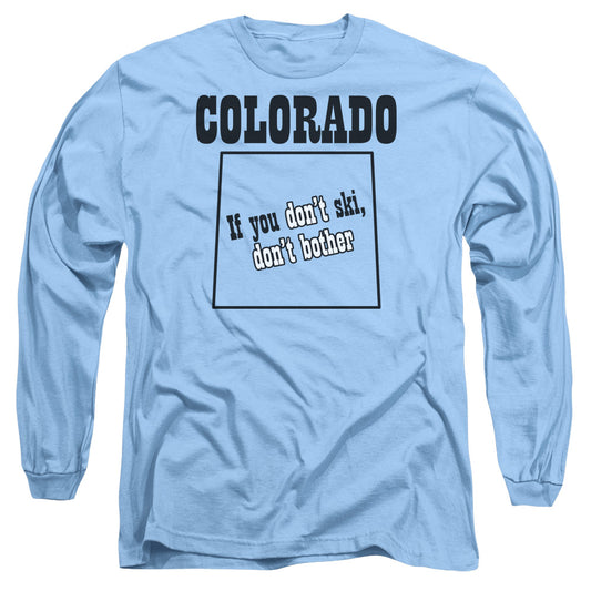 Colorado - Long Sleeve Adult 18 - 1 - Carolina Blue T-shirt