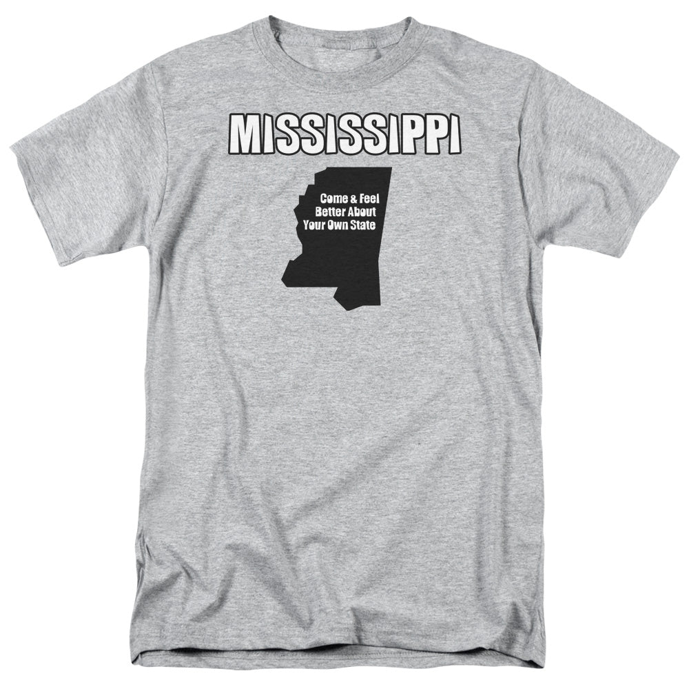 Mississippi - Short Sleeve Adult 18 - 1 - Athletic Heather T-shirt