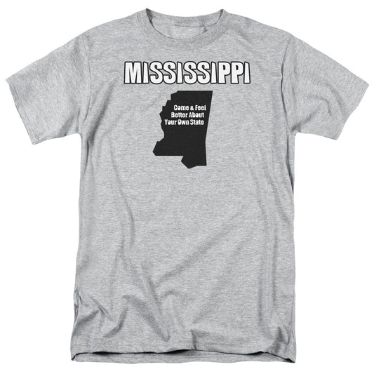Mississippi - Short Sleeve Adult 18 - 1 - Athletic Heather T-shirt