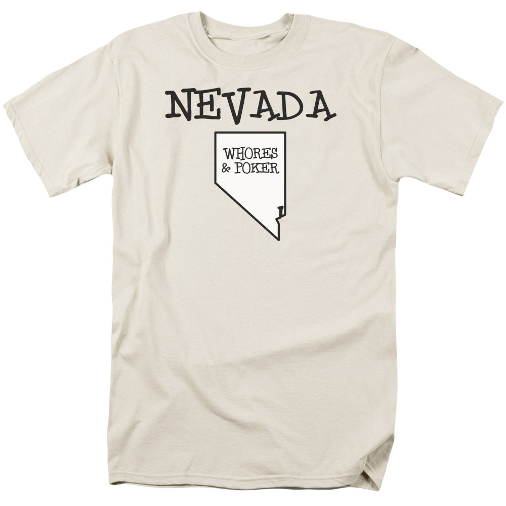 Nevada - Short Sleeve Adult 18 - 1 - Cream T-shirt