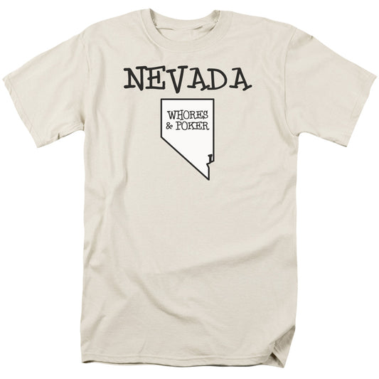 Nevada - Short Sleeve Adult 18 - 1 - Cream T-shirt