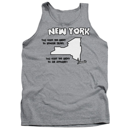 New York - Adult Tank - Athletic Heather