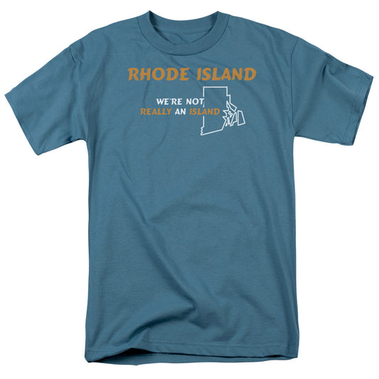 Rhode Island - Short Sleeve Adult 18 - 1 - Slate T-shirt
