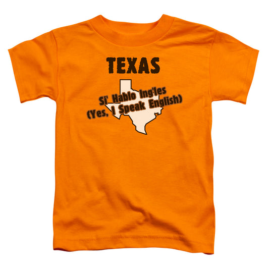 Texas - Short Sleeve Toddler Tee - Orange T-shirt
