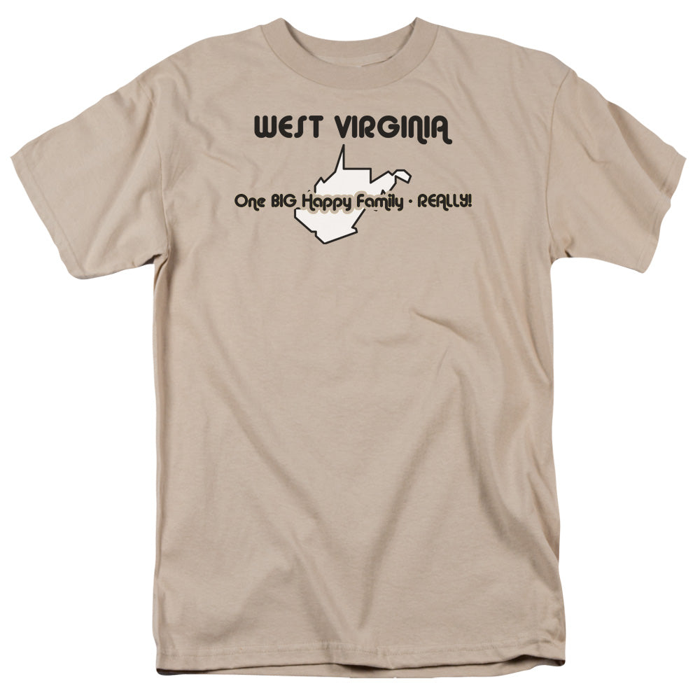 West Virginia - Short Sleeve Adult 18 - 1 - Sand T-shirt