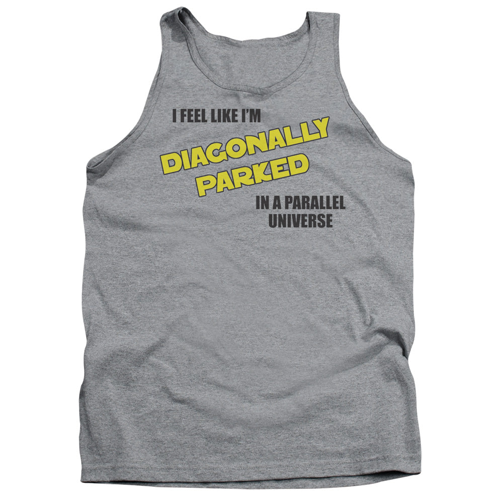 Diagonally Parked - Adult Tank - Athletic Heather