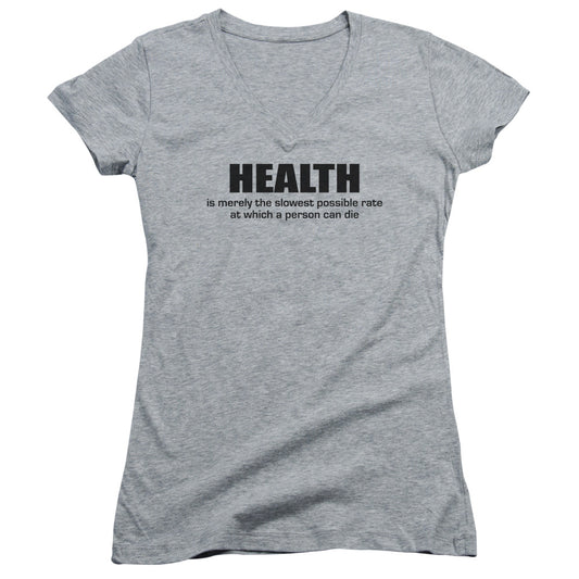 Health - Junior V-neck - Athletic Heather