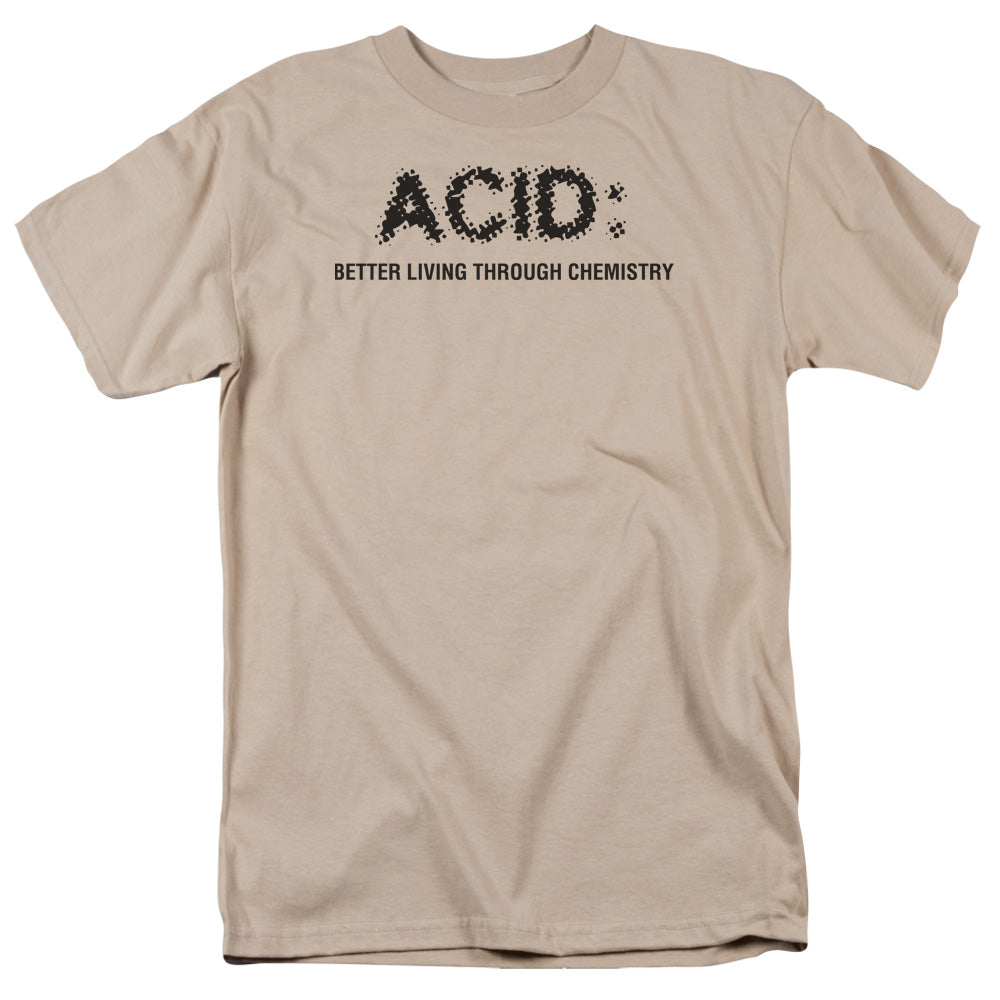 Acid - Short Sleeve Adult 18 - 1 - Sand T-shirt