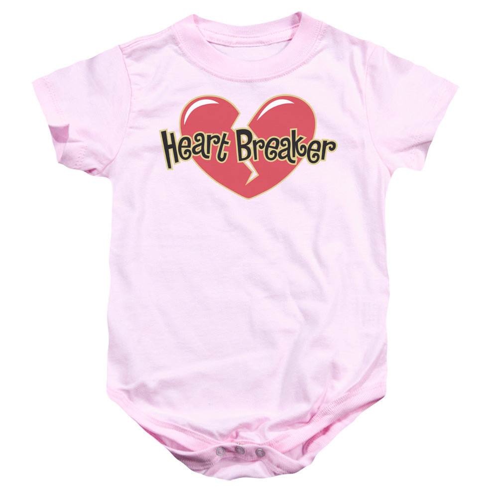 Heart Breaker - Infant Snapsuit - Pink