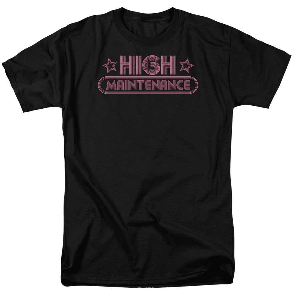 High Maintenance - Short Sleeve Adult 18 - 1 - Black T-shirt