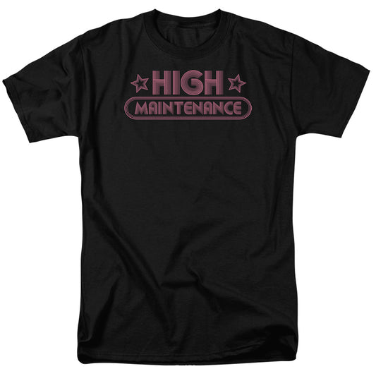 High Maintenance - Short Sleeve Adult 18 - 1 - Black T-shirt